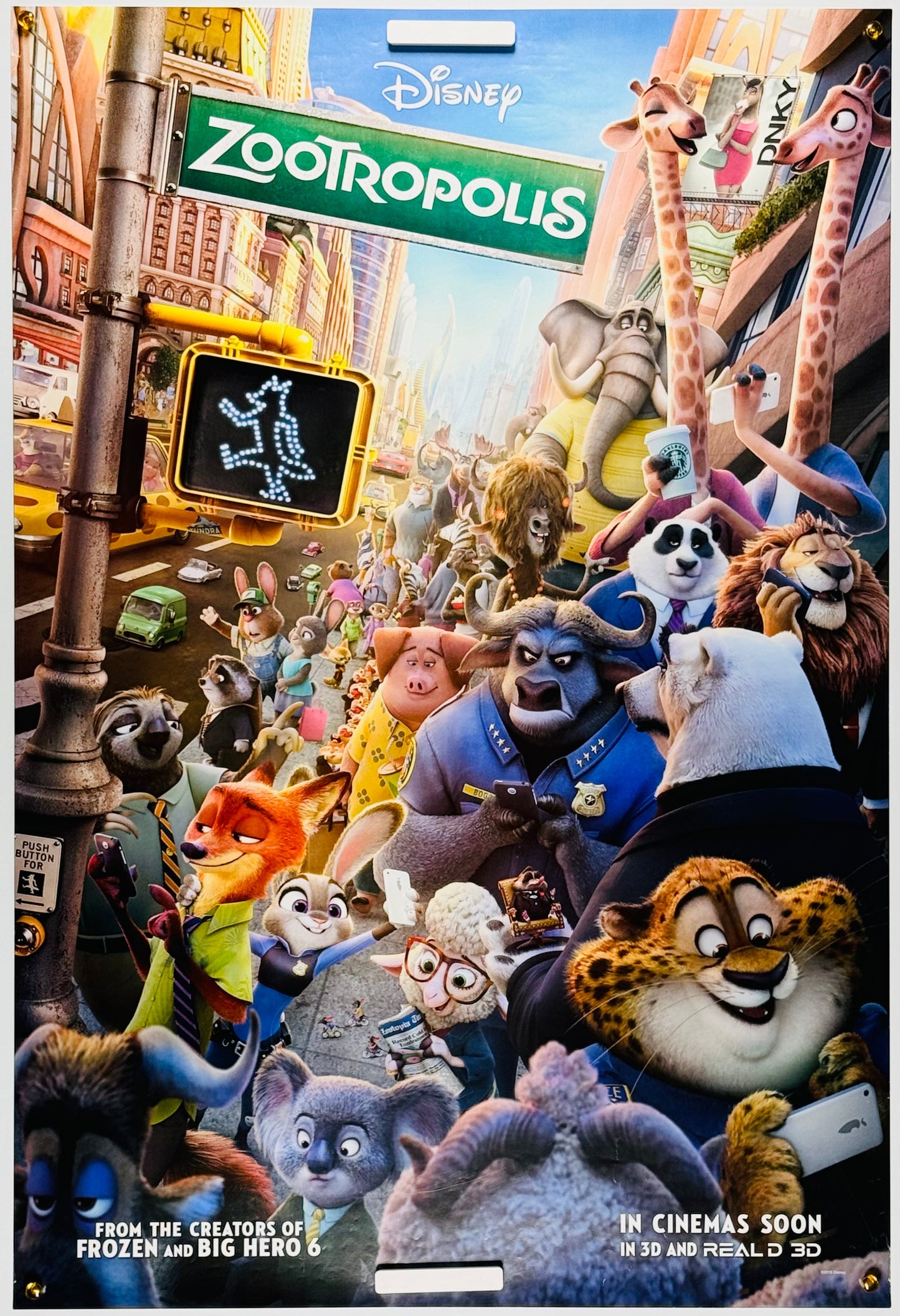 『ズートピア』 映画 ポスター アメリカ オリジナル [1631]