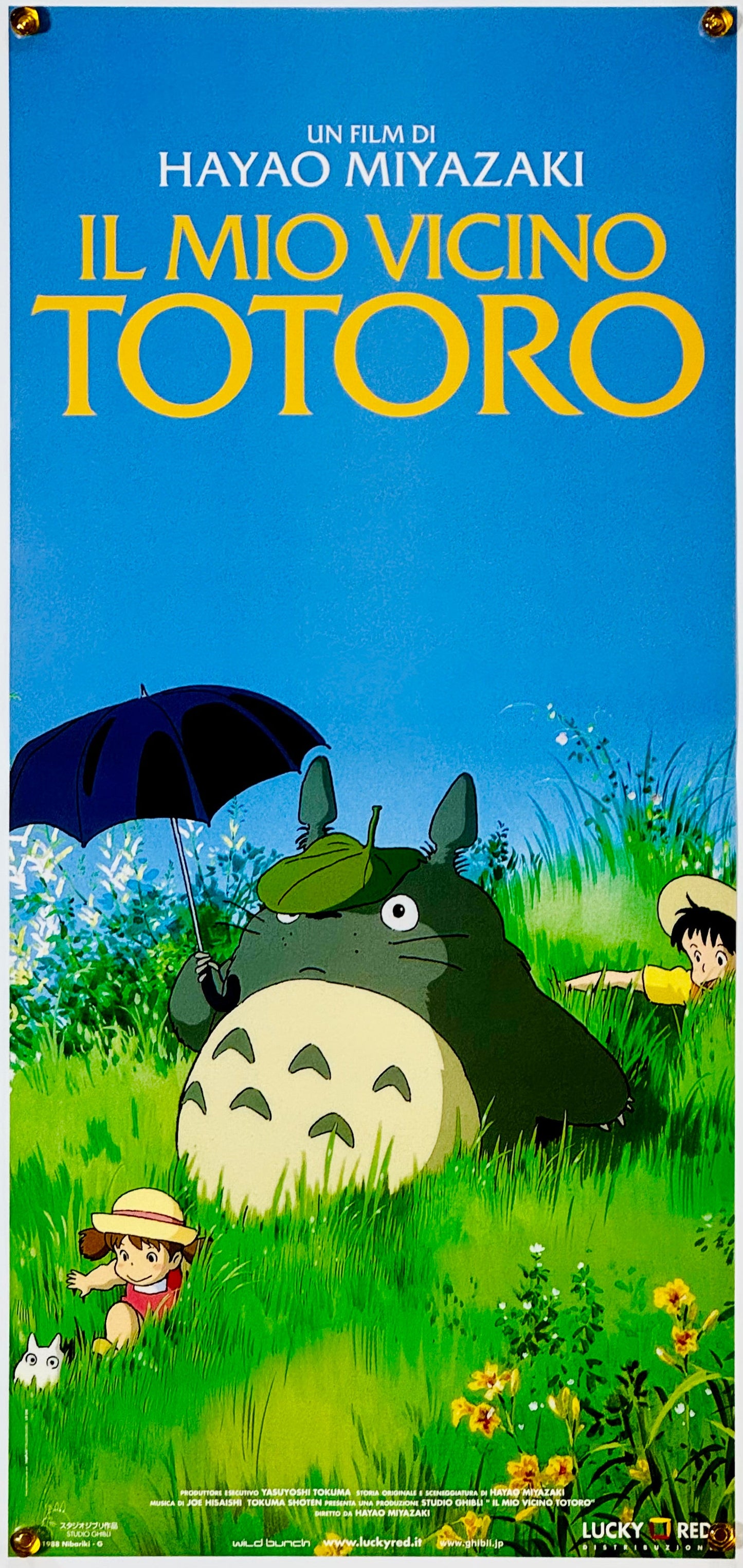 『となりのトトロ』 映画 ポスター イタリア オリジナル [1695]
