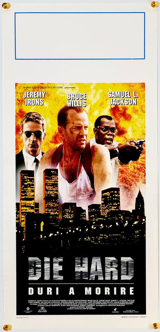 『ダイ・ハード3』 映画 ポスター イタリア オリジナル [1709]