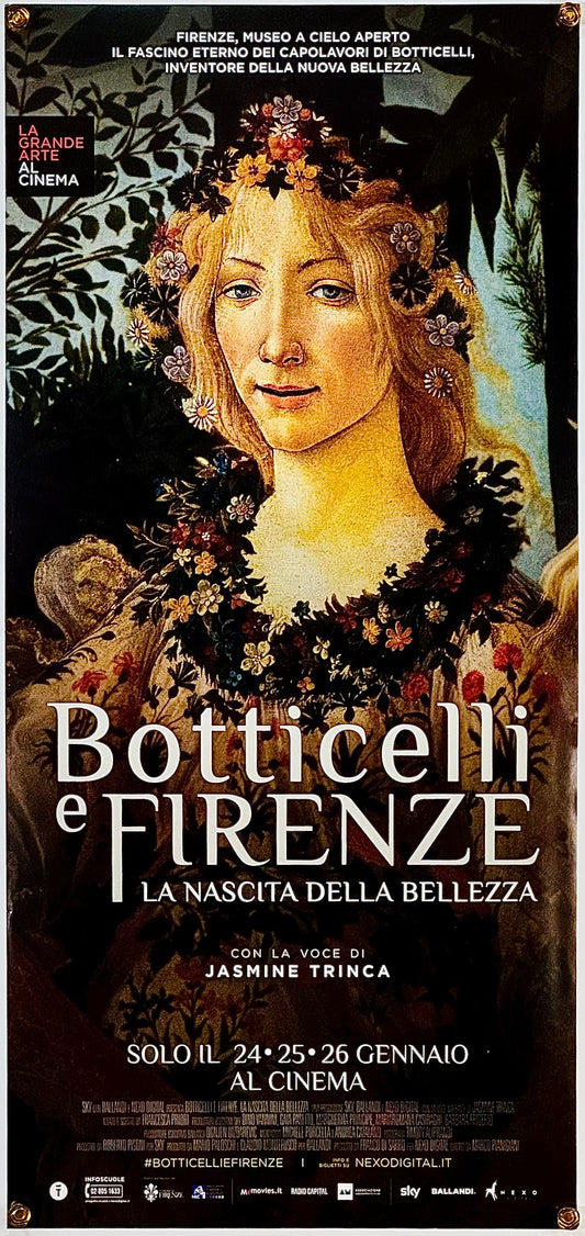『ボッティチェッリ Botticelli, Florence And The Medici』 映画 ポスター イタリア オリジナル [1711]
