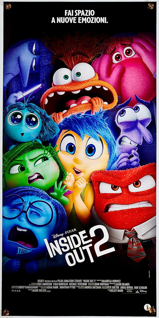 『インサイド・ヘッド2』 映画 ポスター イタリア オリジナル [1718]