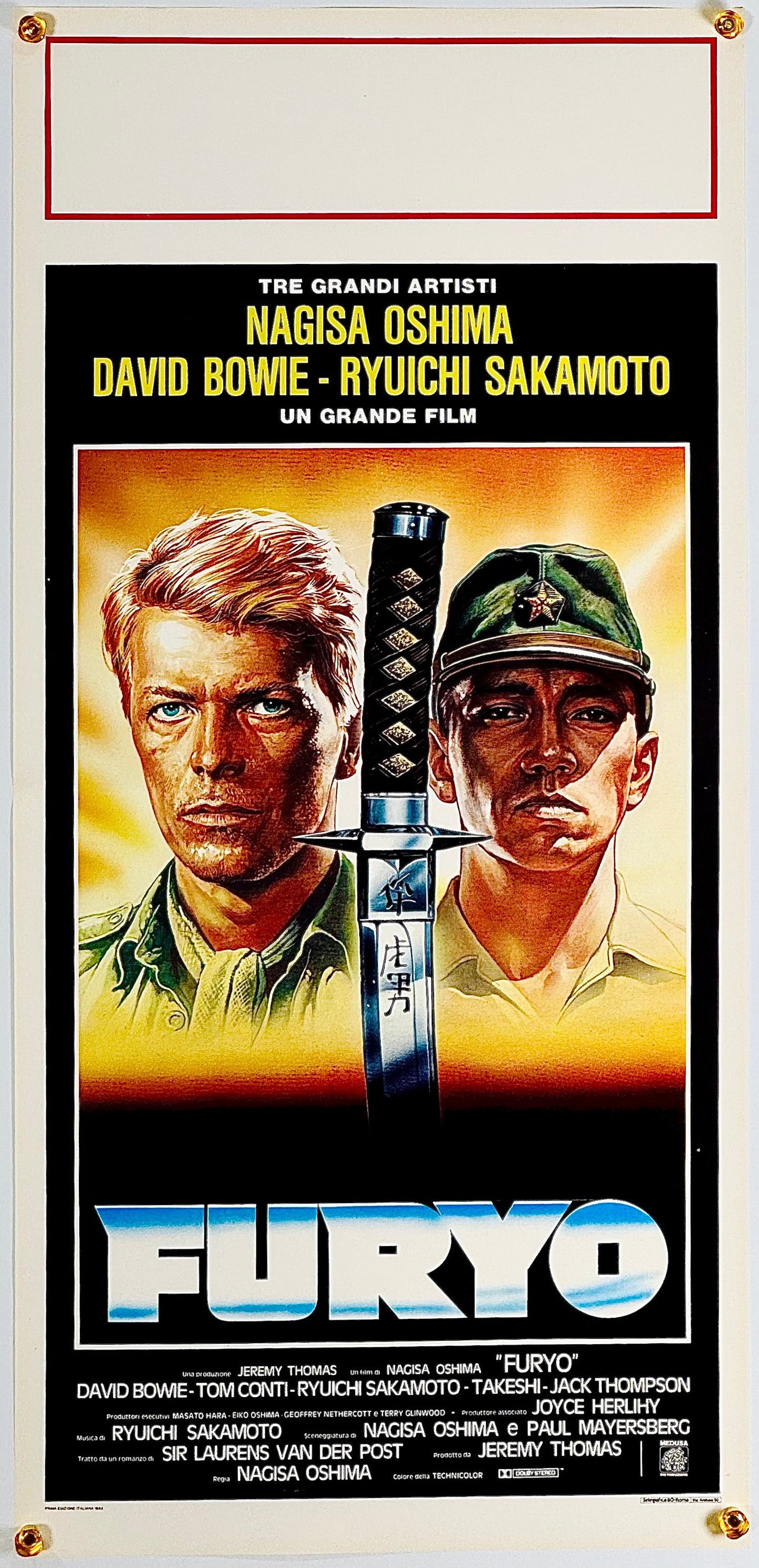 『戦場のメリークリスマス』 映画 ポスター イタリア オリジナル [1724]