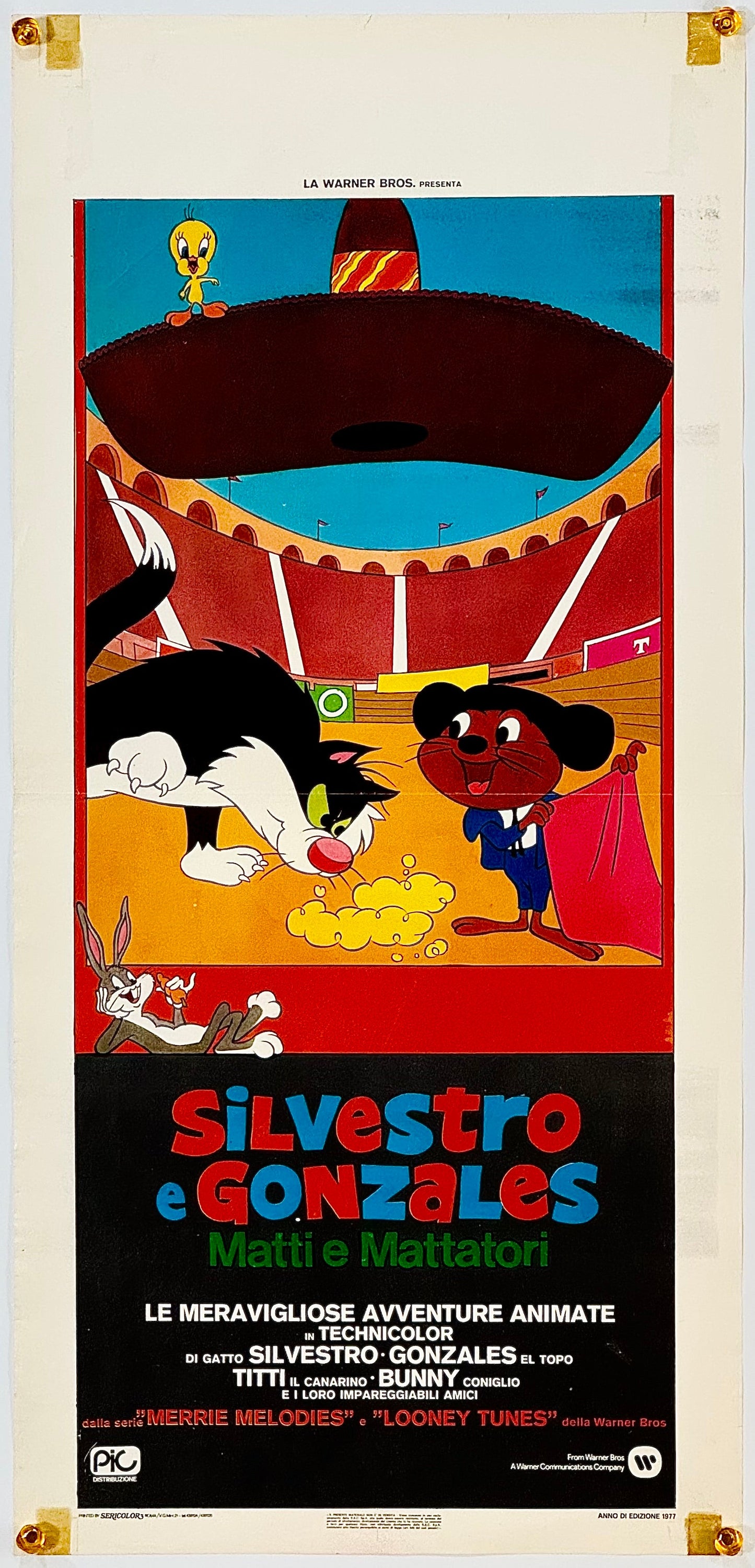 『ルーニー・テューンズ Matti e Mattatori』 映画 ポスター イタリア オリジナル [1729]