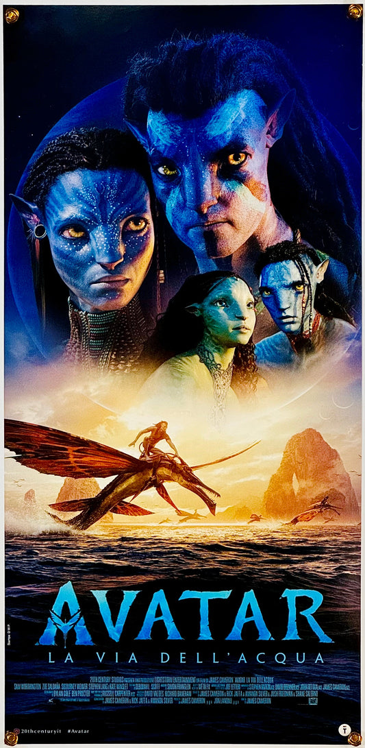 『アバター ウェイ・オブ・ウォーター』 映画 ポスター イタリア オリジナル [1763]