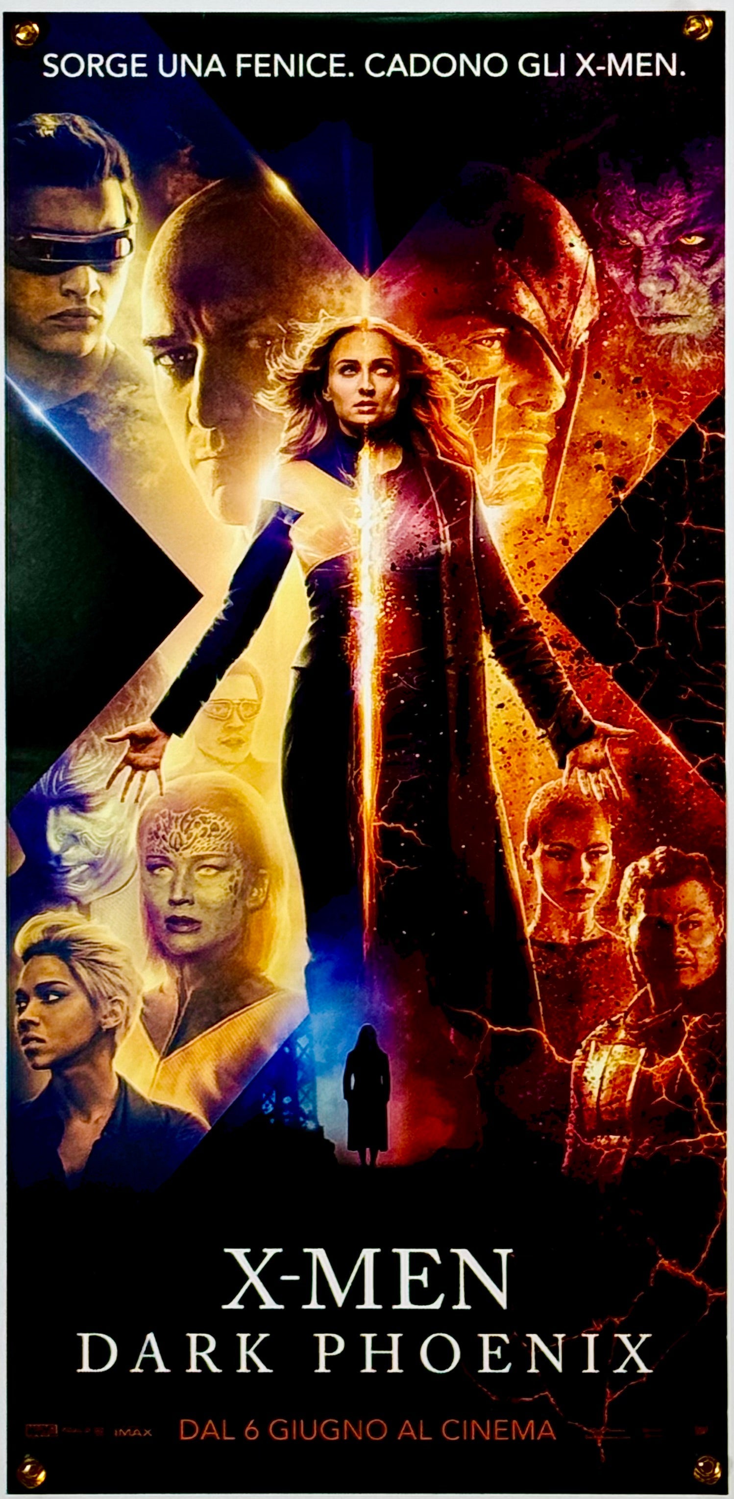 『X-MEN ダーク・フェニックス』 映画 ポスター イタリア オリジナル [1767]