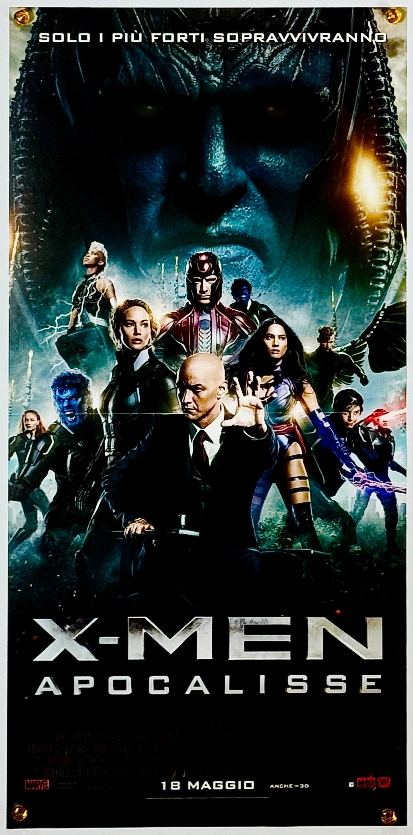 『X-MEN アポカリプス』 映画 ポスター イタリア オリジナル [1768]