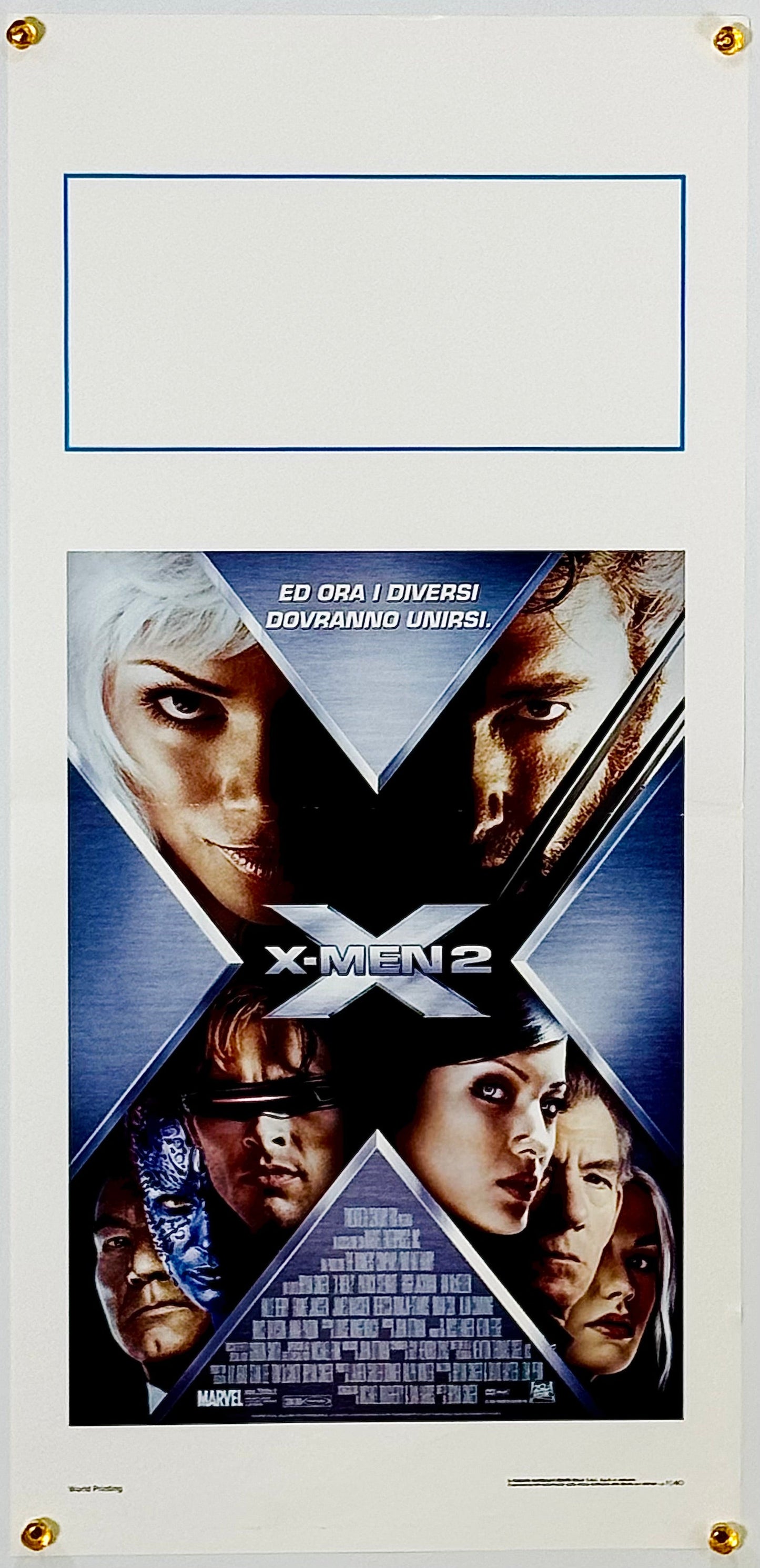 『X-MEN2』 映画 ポスター イタリア オリジナル [1770]