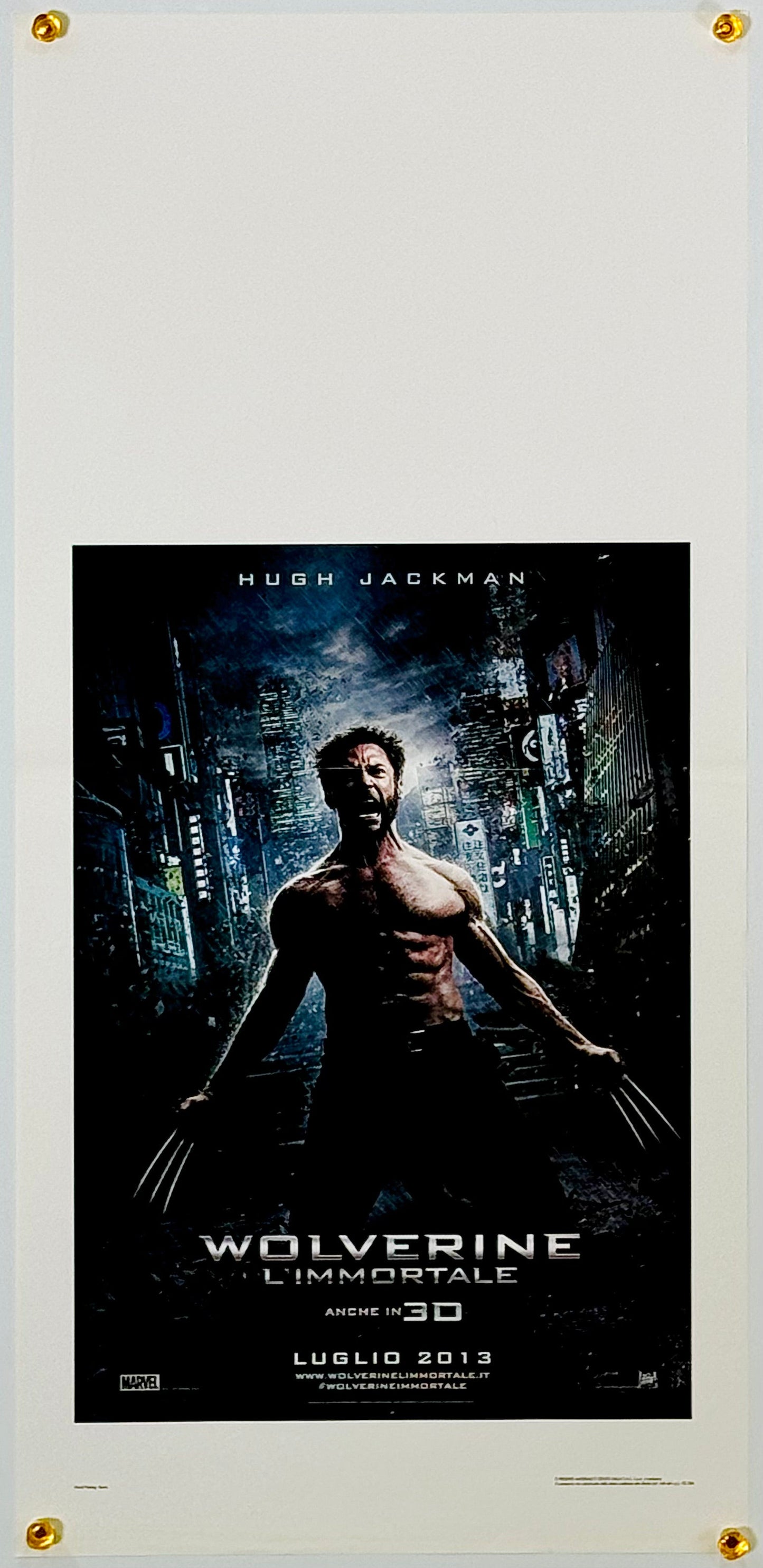 『ウルヴァリン SAMURAI』 映画 ポスター イタリア オリジナル [1772]