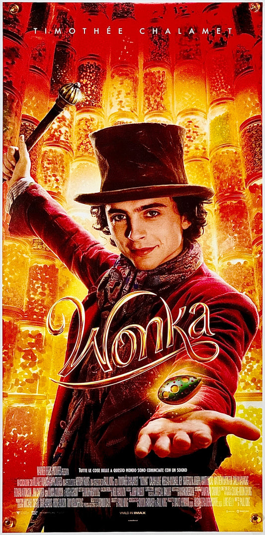 『ウォンカとチョコレート工場のはじまり』 映画 ポスター イタリア オリジナル [1774]
