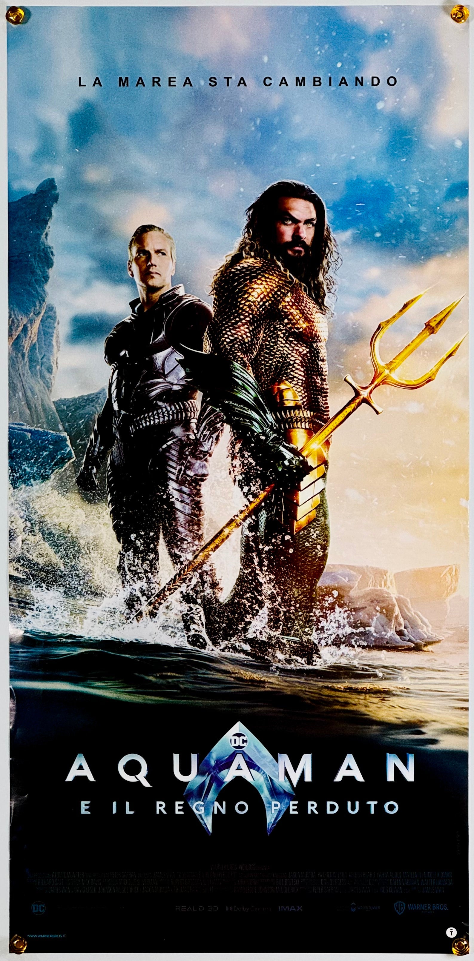 アクアマン 失われた王国』 洋画 イタリア - 海外版映画ポスター専門店