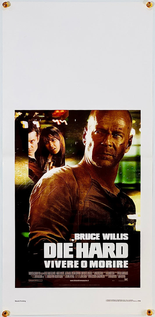 『ダイ・ハード4.0』 映画 ポスター イタリア オリジナル [1777]