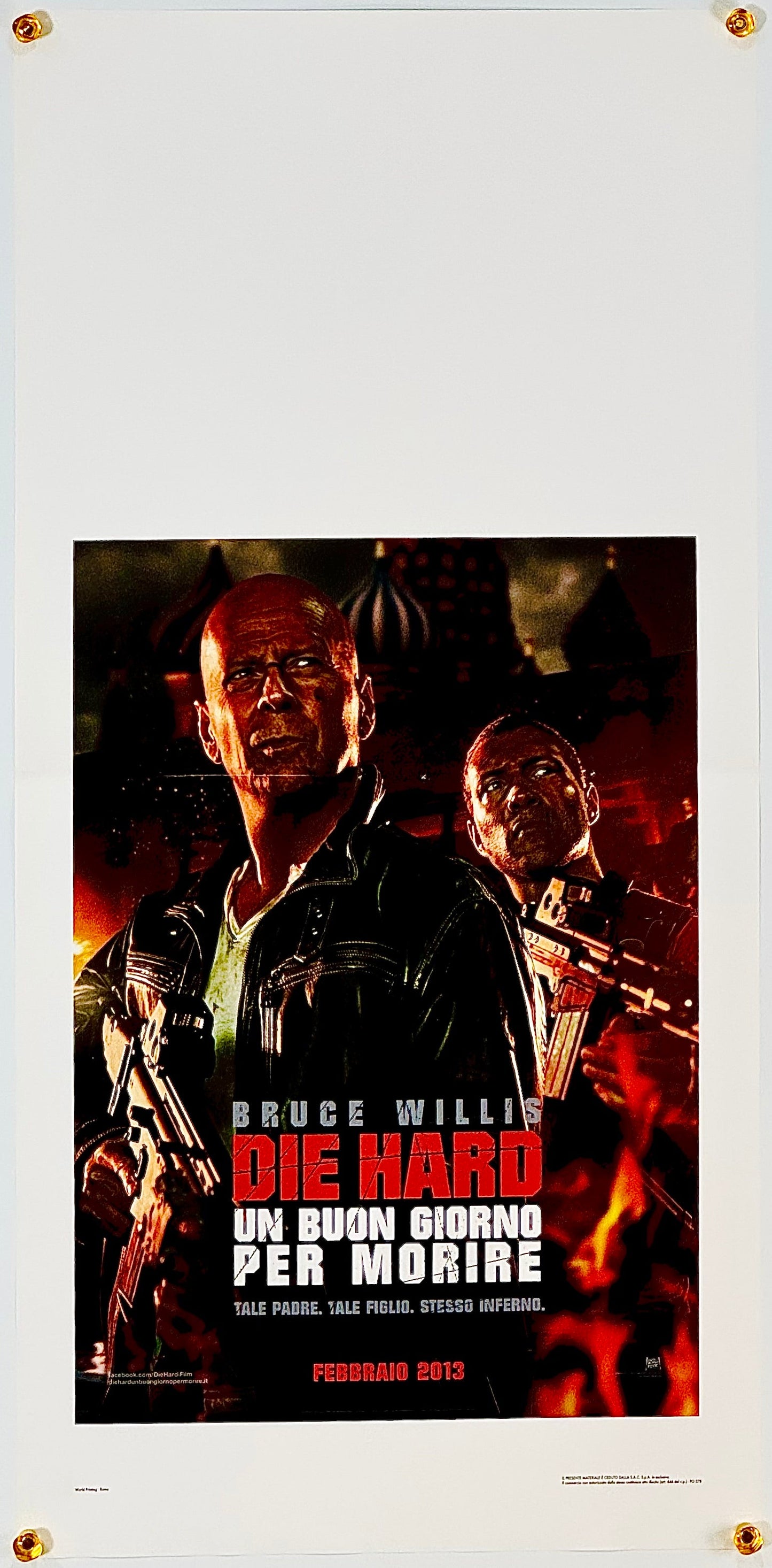 『ダイ・ハード ラスト・デイ』 映画 ポスター イタリア オリジナル [1780]