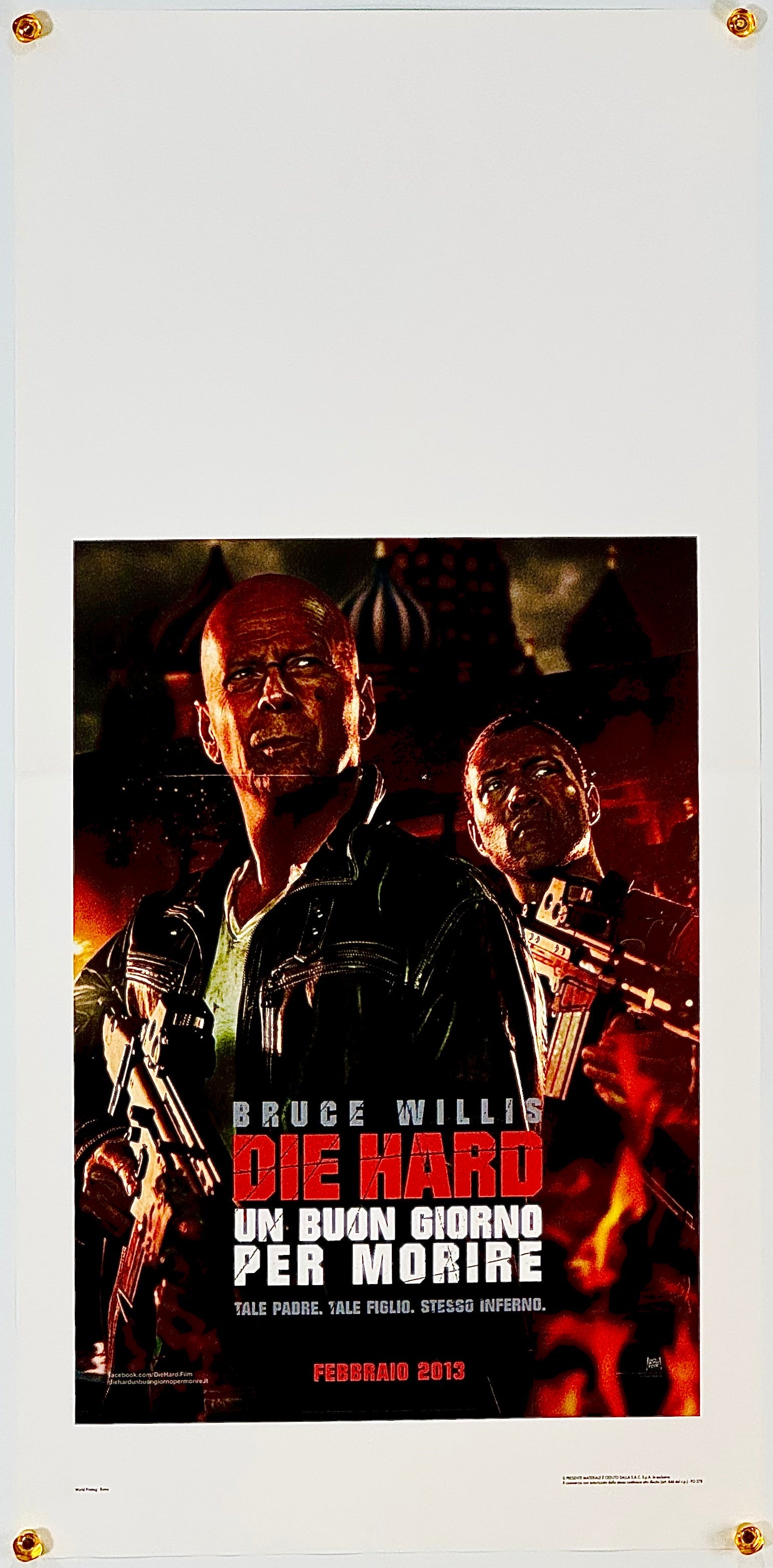 『ダイ・ハード ラスト・デイ』 映画 ポスター イタリア オリジナル [1780]
