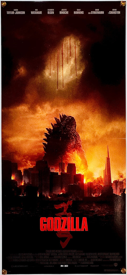 『GODZILLA ゴジラ』 映画 ポスター イタリア オリジナル [1798]