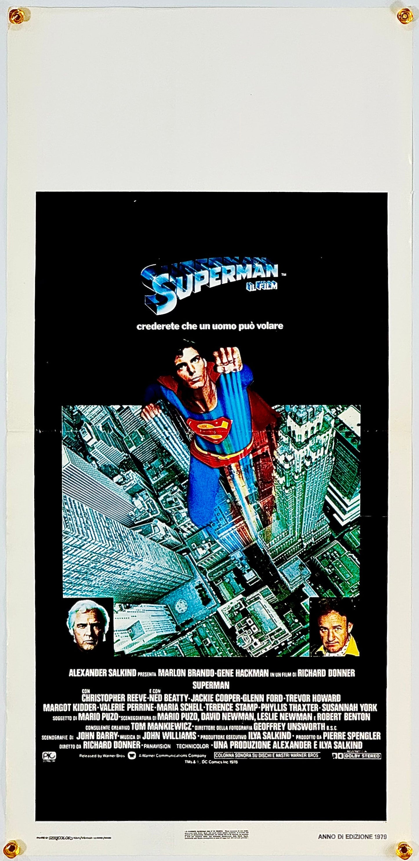 『スーパーマン』 映画 ポスター イタリア オリジナル [1804]