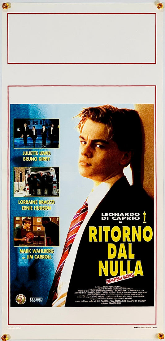 『バスケットボール・ダイアリーズ』 映画 ポスター イタリア オリジナル [1807]