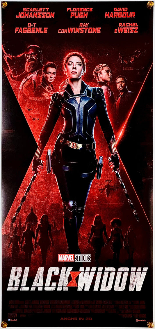 『ブラック・ウィドウ』 映画 ポスター イタリア オリジナル [1810]