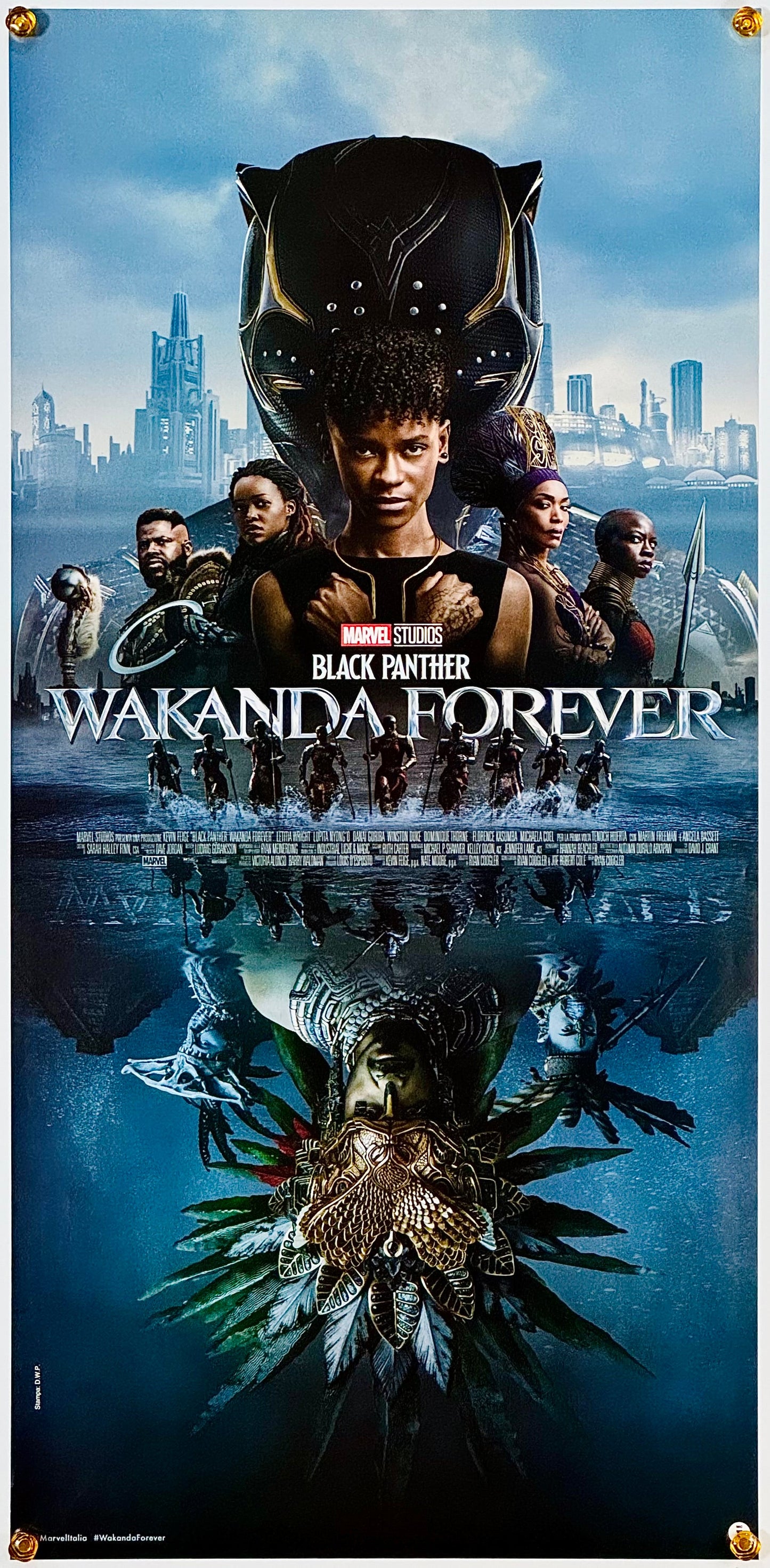 『ブラックパンサー ワカンダ・フォーエバー』 映画 ポスター イタリア オリジナル [1811]