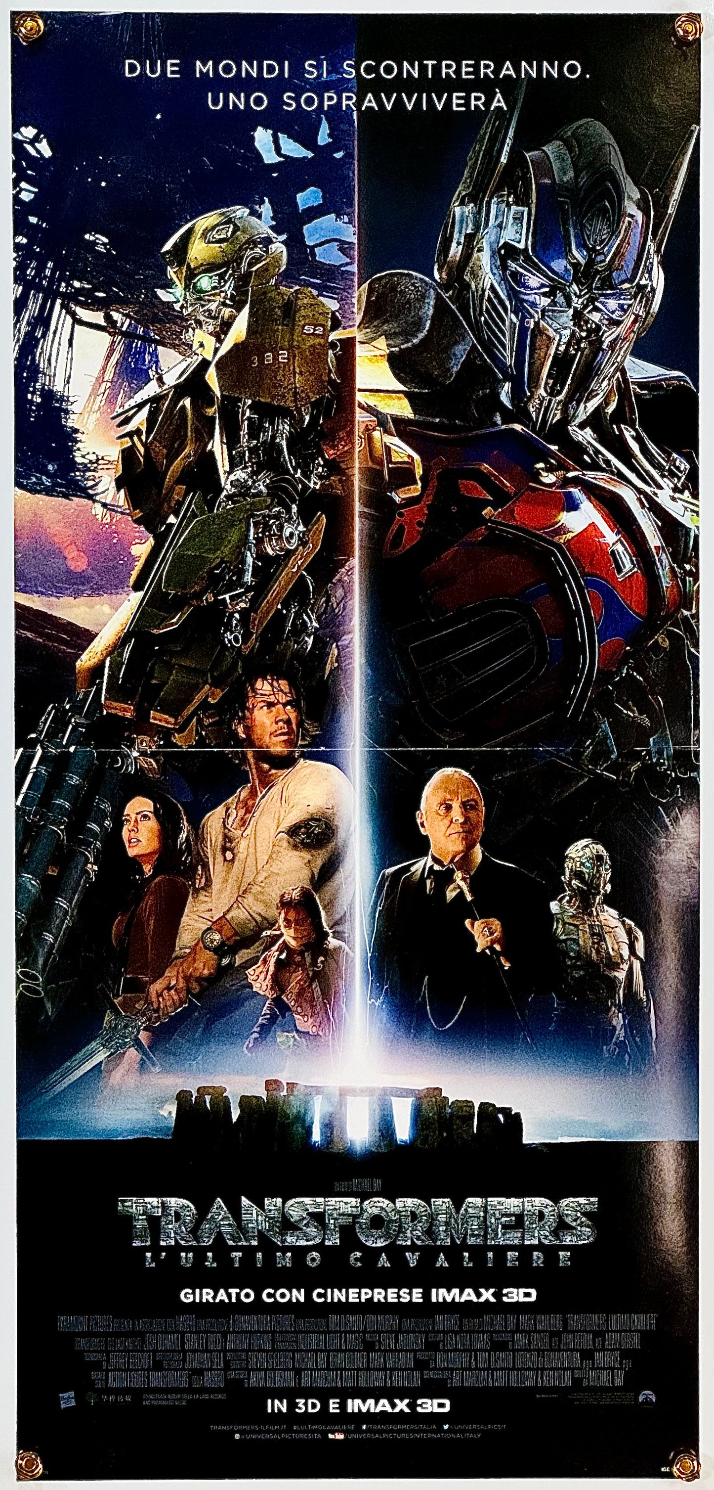 『トランスフォーマー 最後の騎士王』 映画 ポスター イタリア オリジナル [1820]