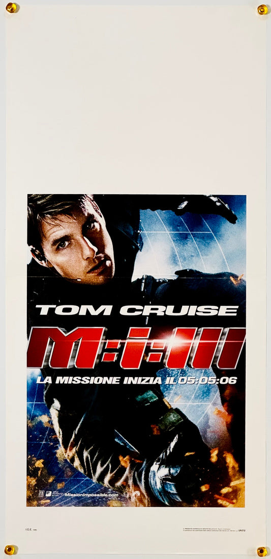 『ミッション・インポッシブル3』 映画 ポスター イタリア オリジナル [1836]