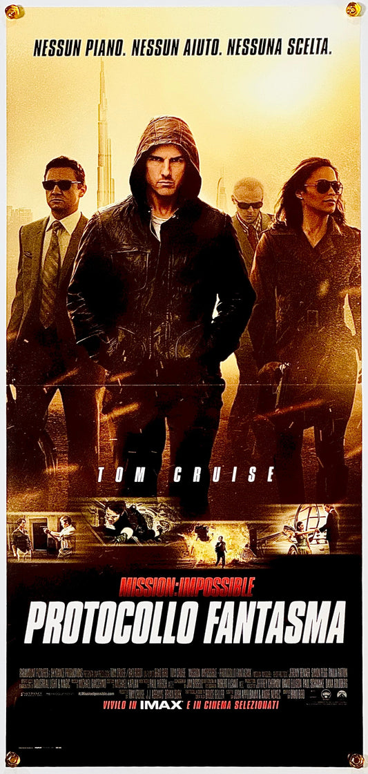 『ミッション・インポッシブル ゴースト・プロトコル』 映画 ポスター イタリア オリジナル [1837]