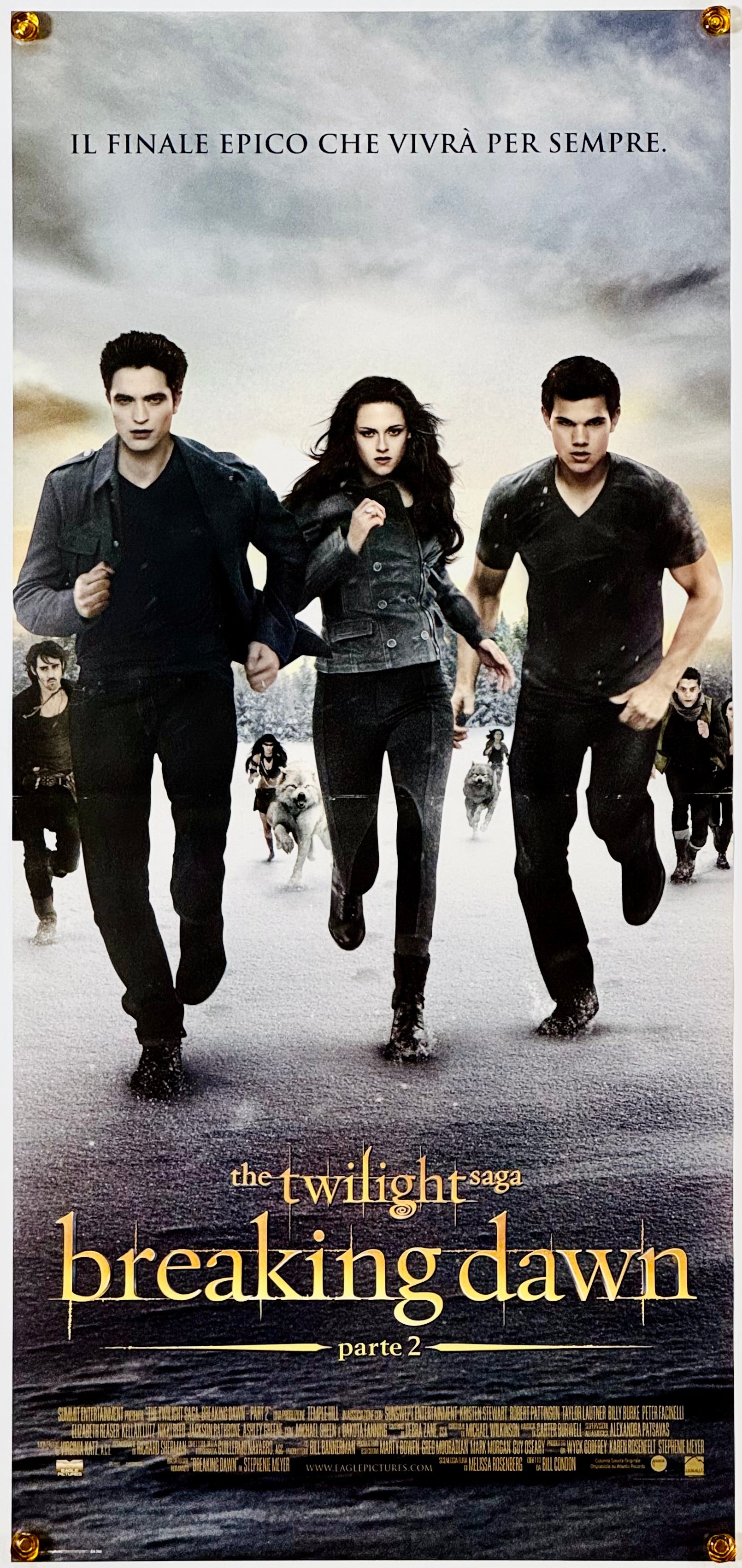 『トワイライト・サーガ ブレイキング・ドーン Part2』 映画 ポスター イタリア オリジナル [1841]