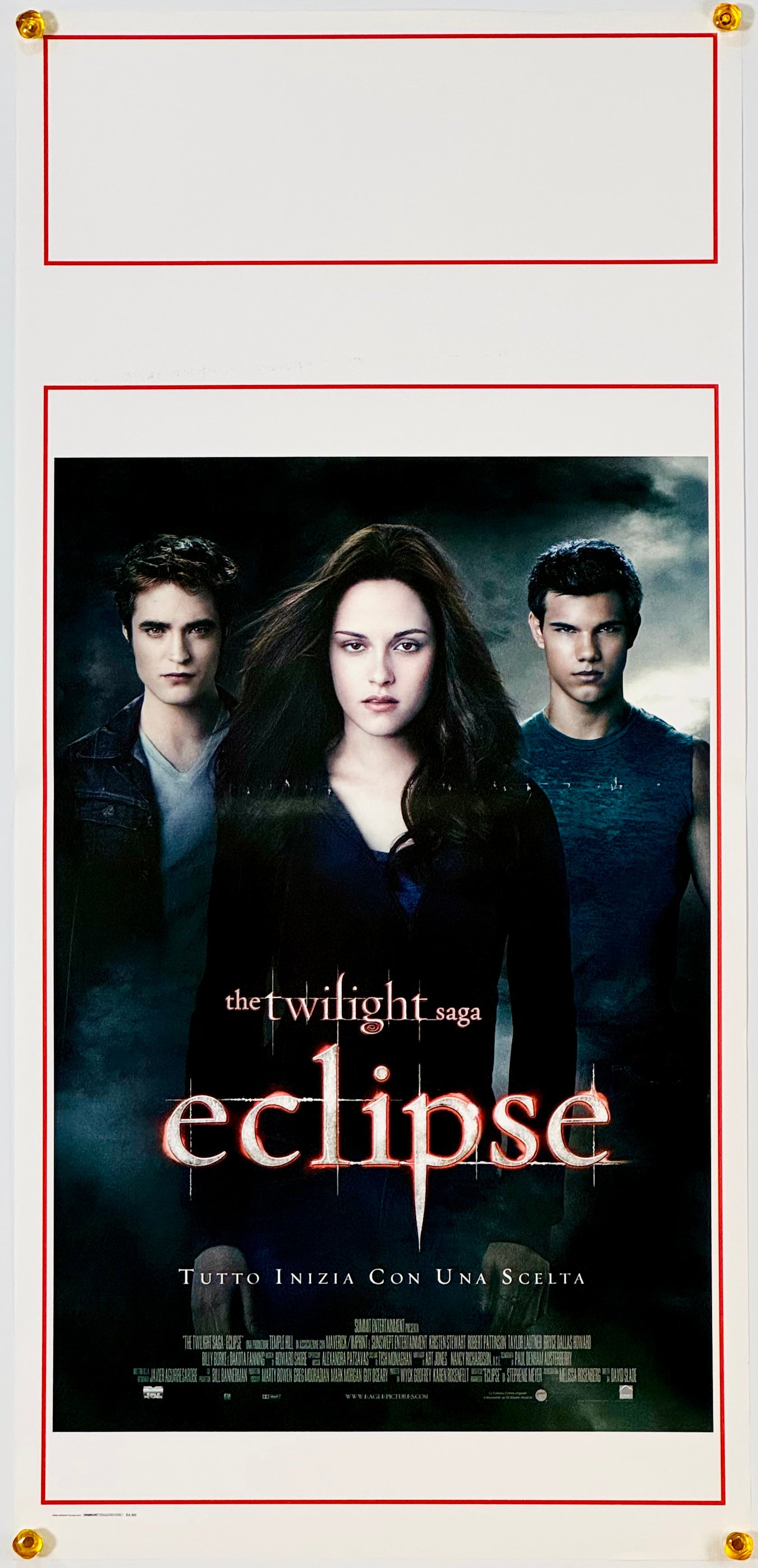 『エクリプス トワイライト・サーガ』 映画 ポスター イタリア オリジナル [1843]