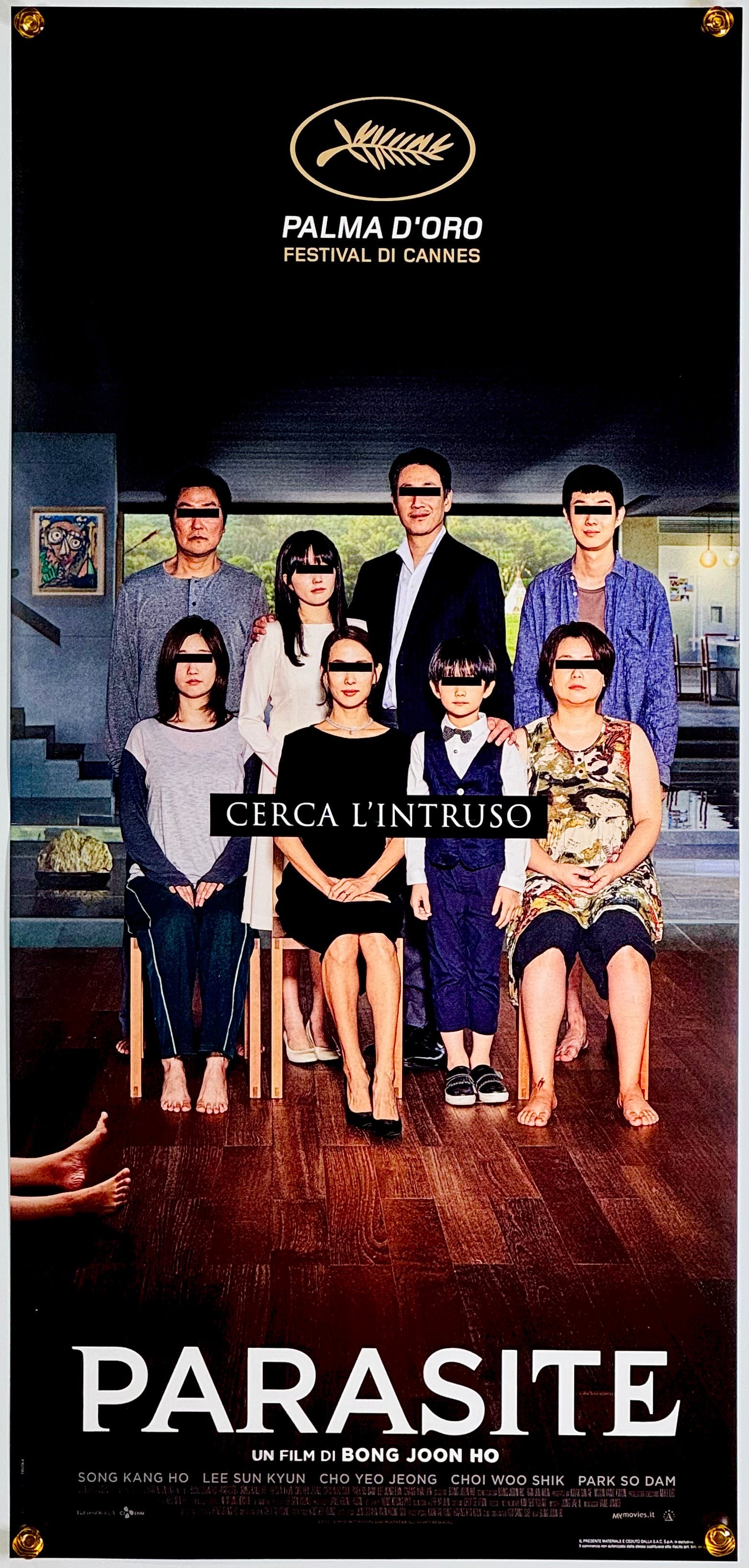 『パラサイト 半地下の家族』 映画 ポスター イタリア オリジナル [1866]