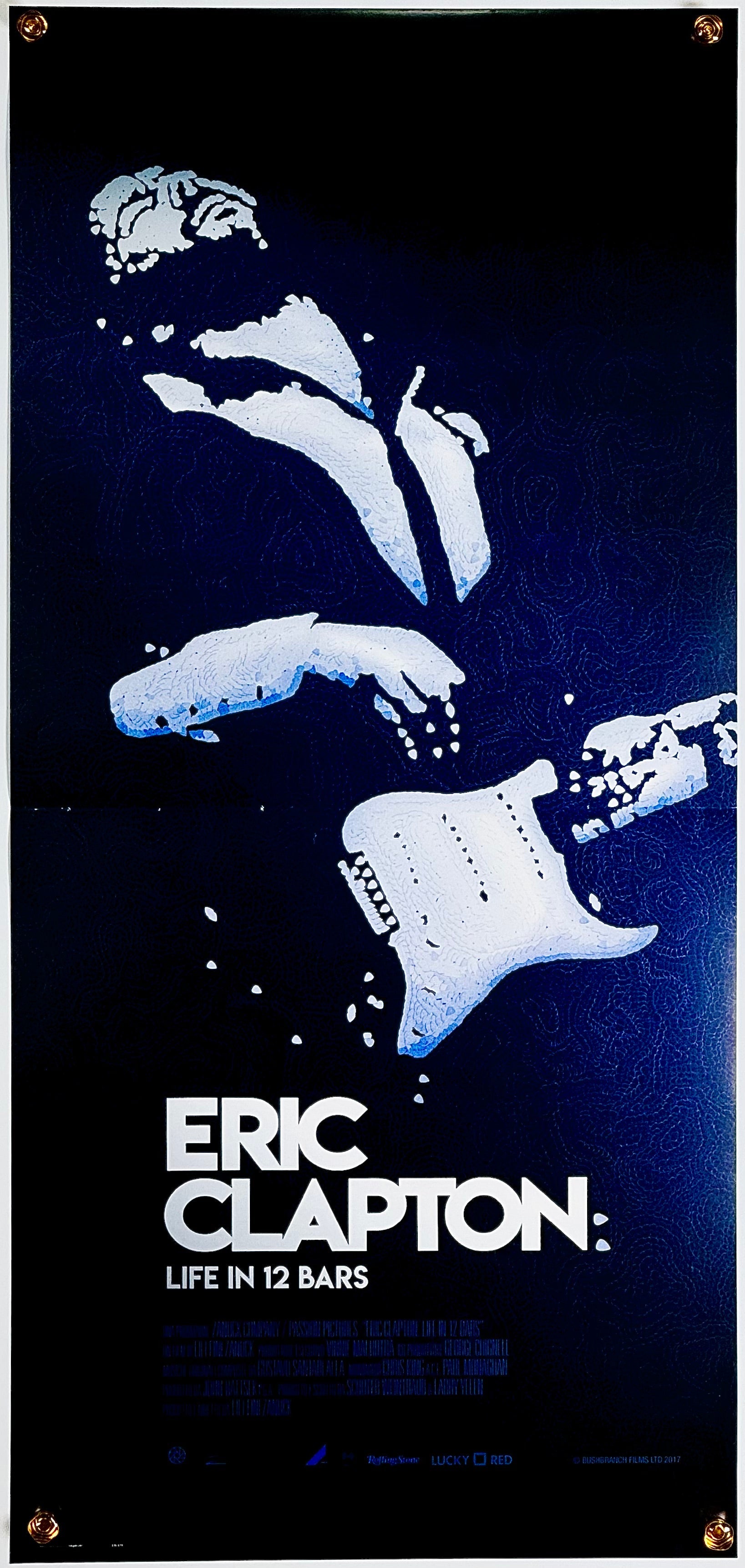 『エリック・クラプトン 12小節の人生』 映画 ポスター イタリア オリジナル [1872]
