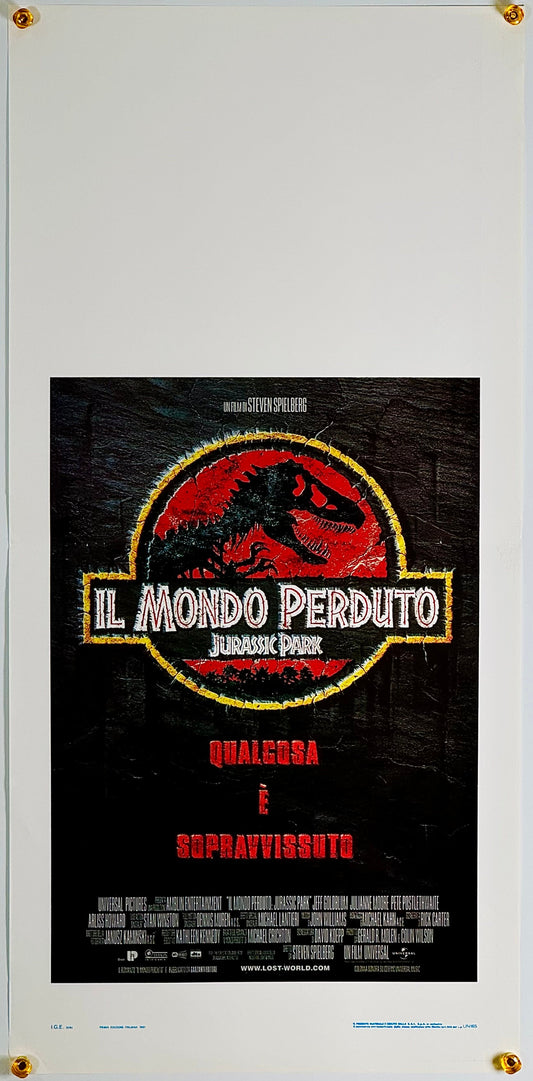 『ロスト・ワールド ジュラシック・パーク』 映画 ポスター イタリア オリジナル [1875]