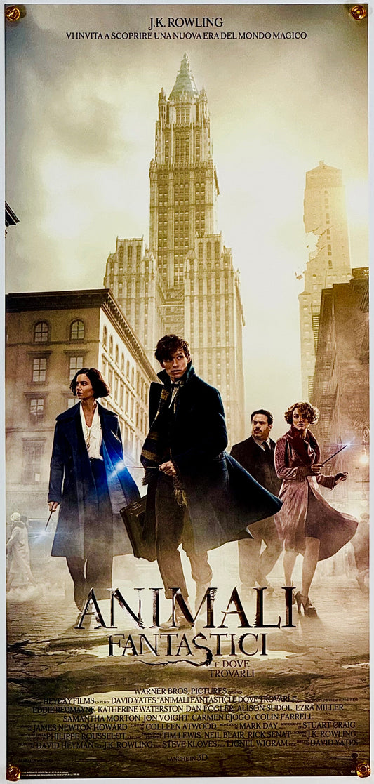 『ファンタスティック・ビーストと魔法使いの旅』 映画 ポスター イタリア オリジナル [1886]