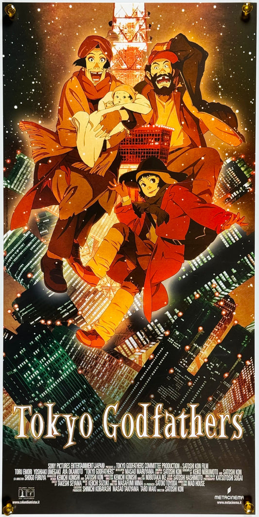 『東京ゴッドファーザーズ』 映画 ポスター イタリア オリジナル [1896]
