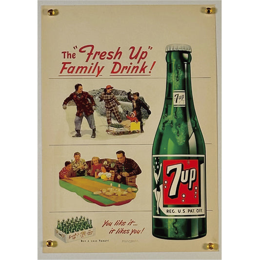 『7up』 広告 ポスター アメリカ オリジナル [18]