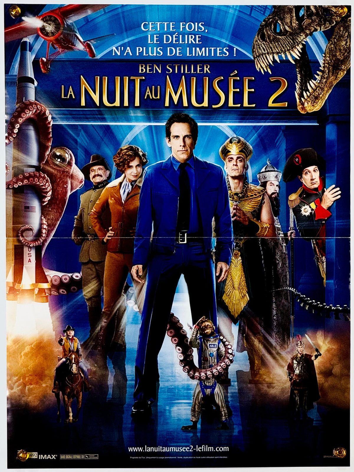 ナイト ミュージアム2』 洋画 フランス - 海外版映画ポスター専門店 