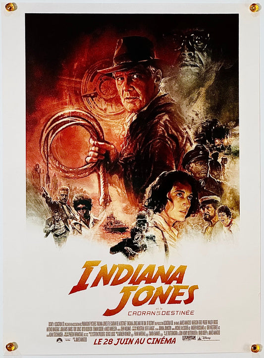 『インディ・ジョーンズと運命のダイヤル』 映画 ポスター フランス オリジナル [1972]