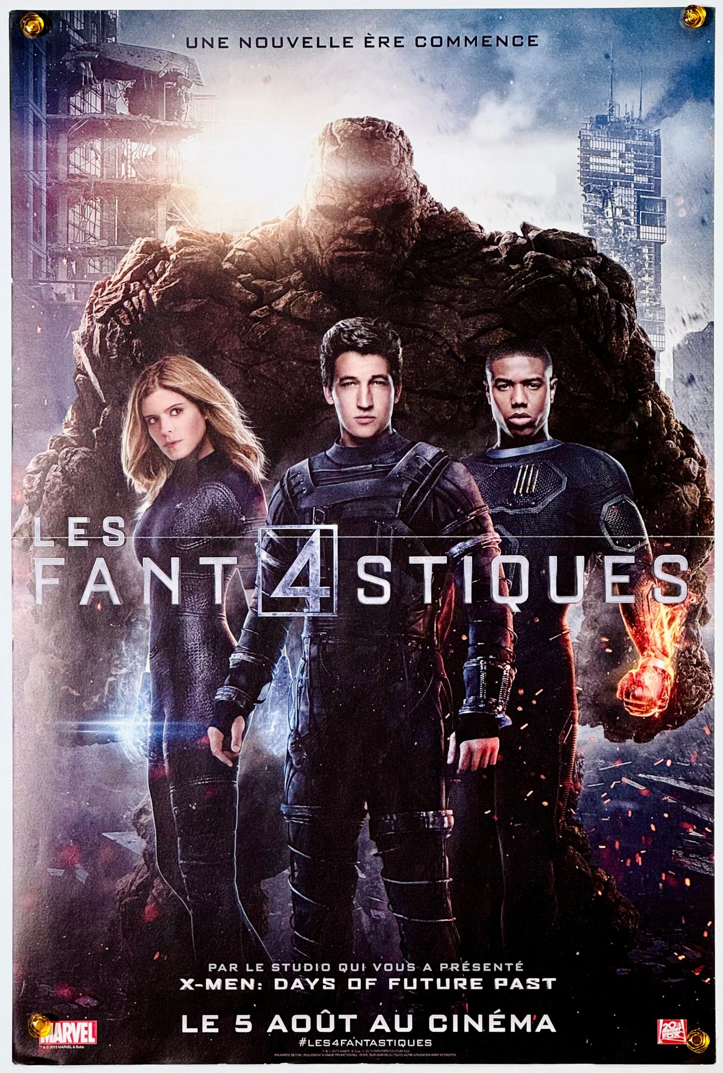 『ファンタスティック・フォー』 映画 ポスター フランス オリジナル [1978]