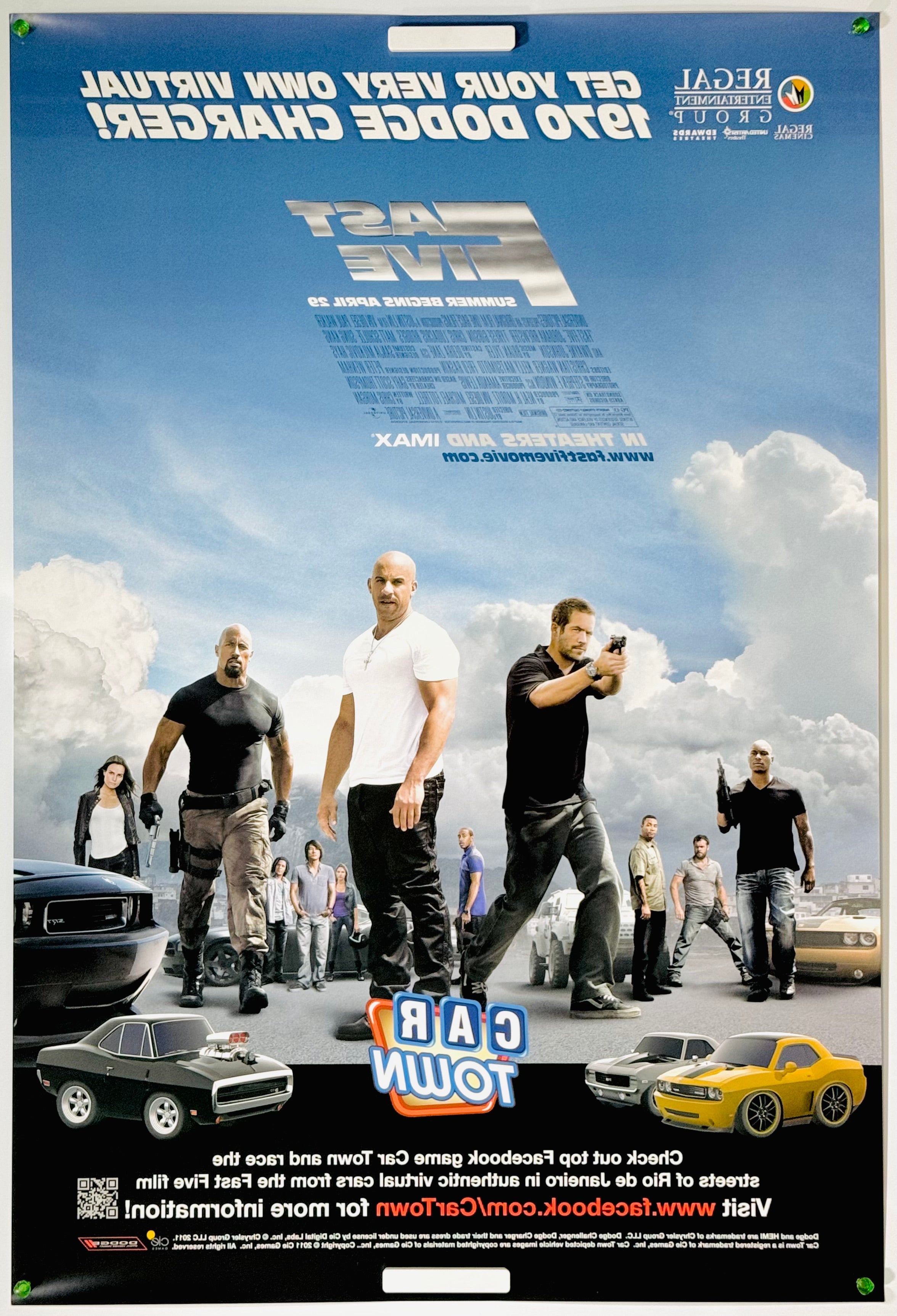 ワイルド・スピード MEGA MAX』 洋画 アメリカ - 海外版映画ポスター