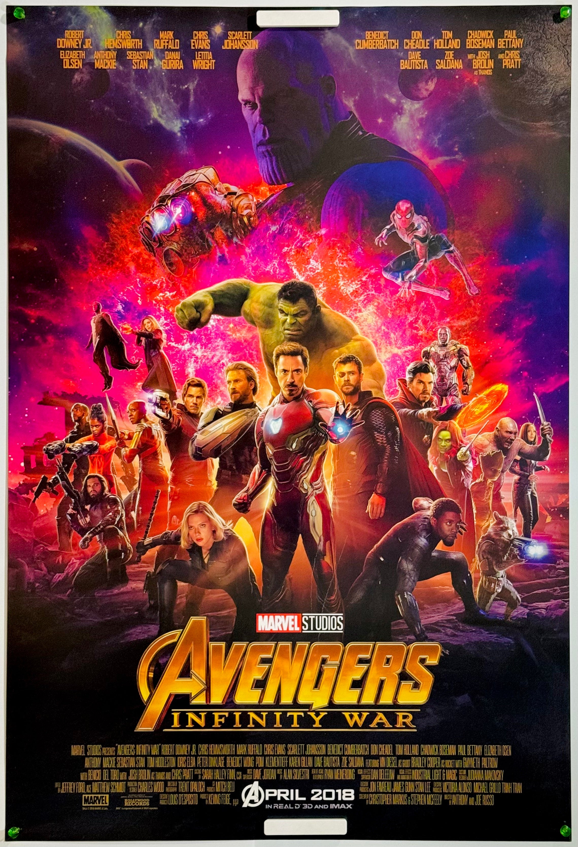 アベンジャーズ/インフィニティ・ウォー』 洋画 アメリカ - 海外版映画