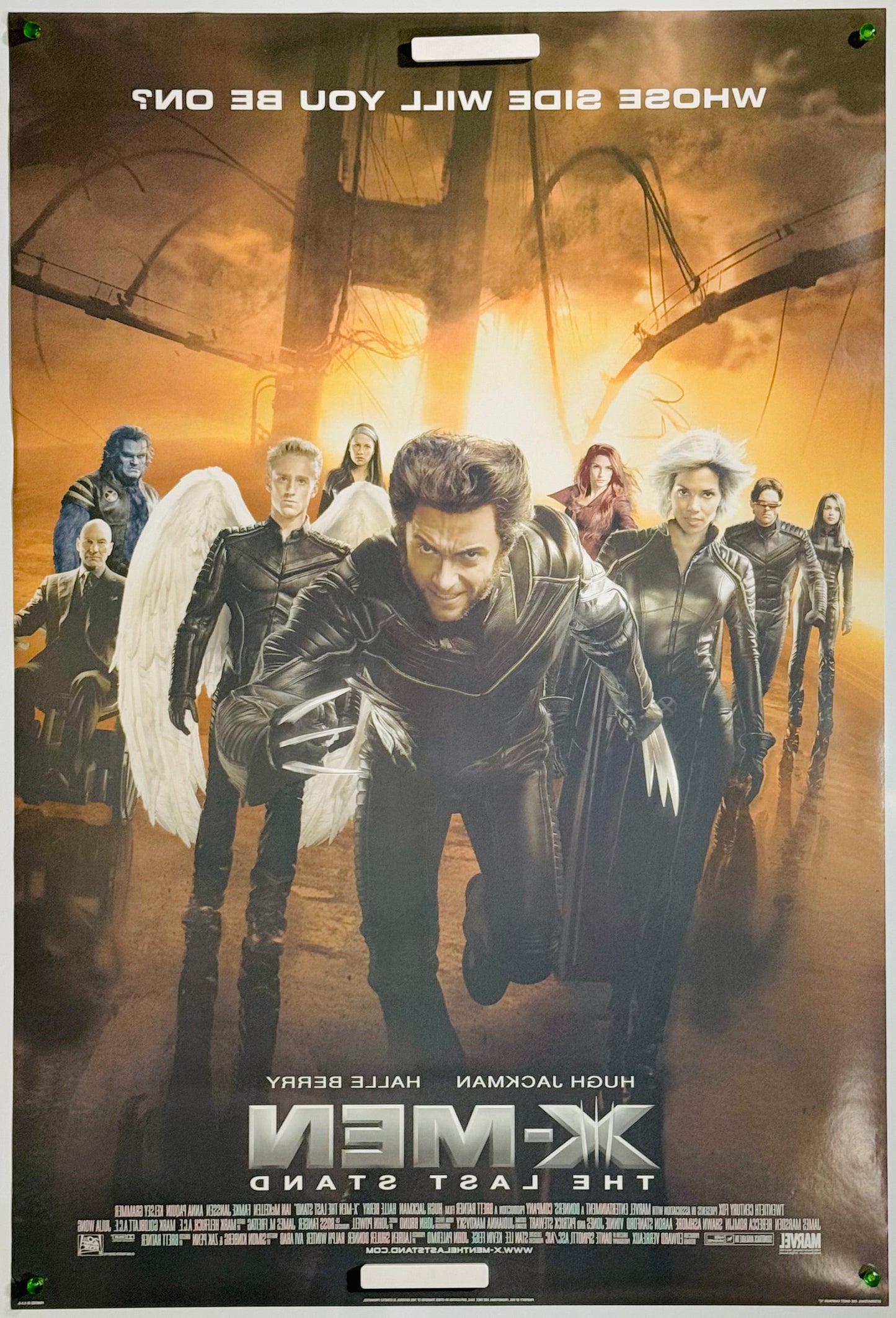 『X-MEN ファイナル・ディシジョン』 映画 ポスター アメリカ オリジナル [1993]
