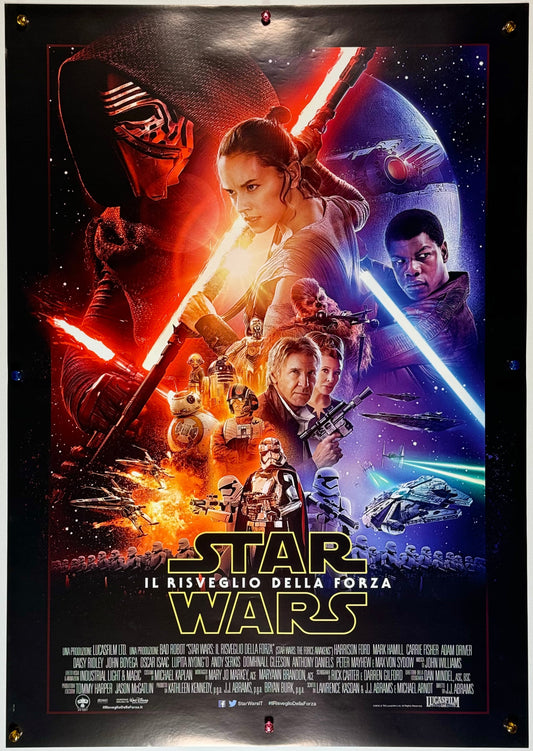 『スター・ウォーズ フォースの覚醒』 映画 ポスター イタリア オリジナル [199]