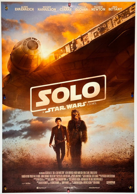 『ハン・ソロ スター・ウォーズ・ストーリー』 映画 ポスター イタリア オリジナル [201]