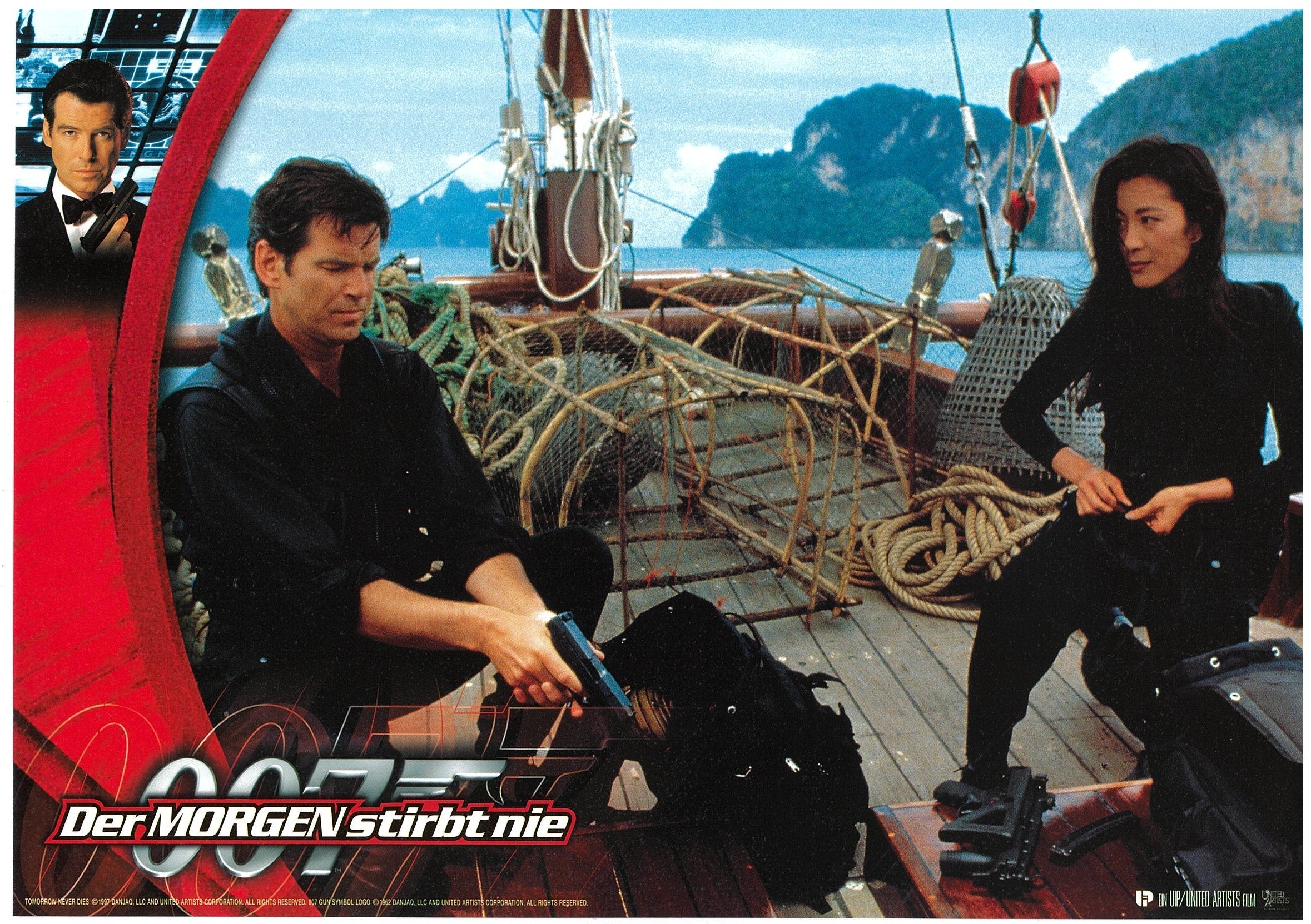 007 トゥモロー・ネバー・ダイ』 洋画 ドイツ - 海外版映画ポスター