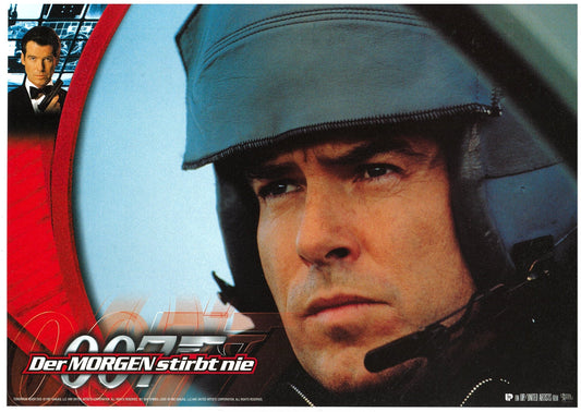 『007 トゥモロー・ネバー・ダイ』 映画 ロビーカード ドイツ オリジナル [2029]