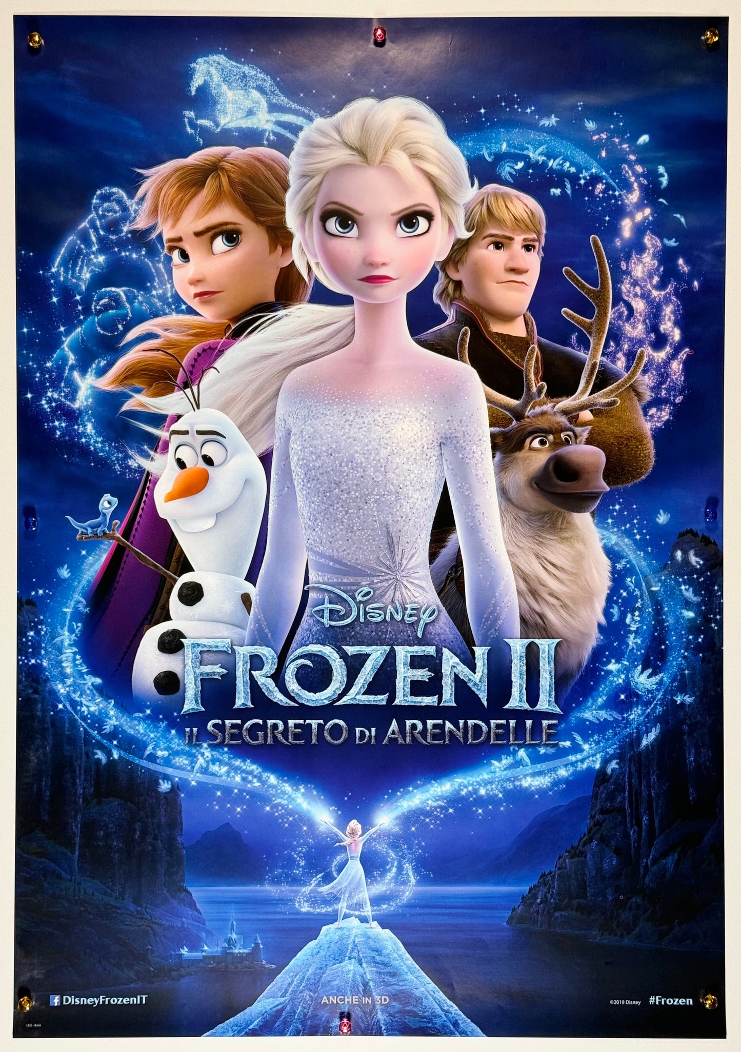 『アナと雪の女王2』 映画 ポスター イタリア オリジナル [202]