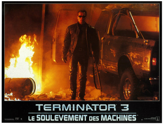 『ターミネーター3』 映画 ロビーカード フランス オリジナル [2031]