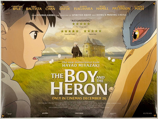 『君たちはどう生きるか』 映画 ポスター イギリス オリジナル [2045]