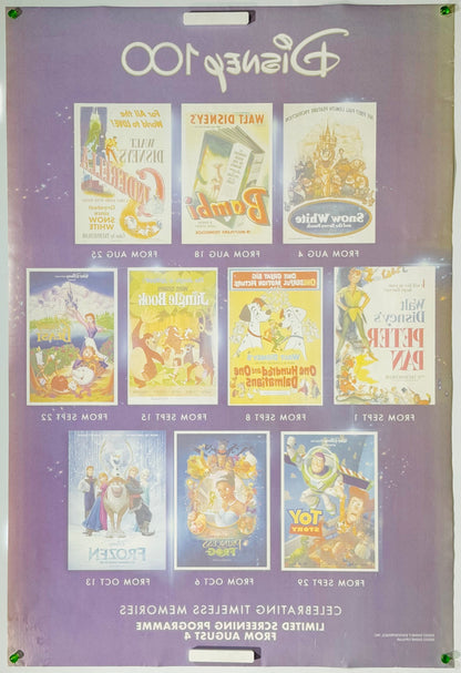 『ディズニー100周年記念上映イベント』 映画 ポスター イギリス オリジナル [2046]