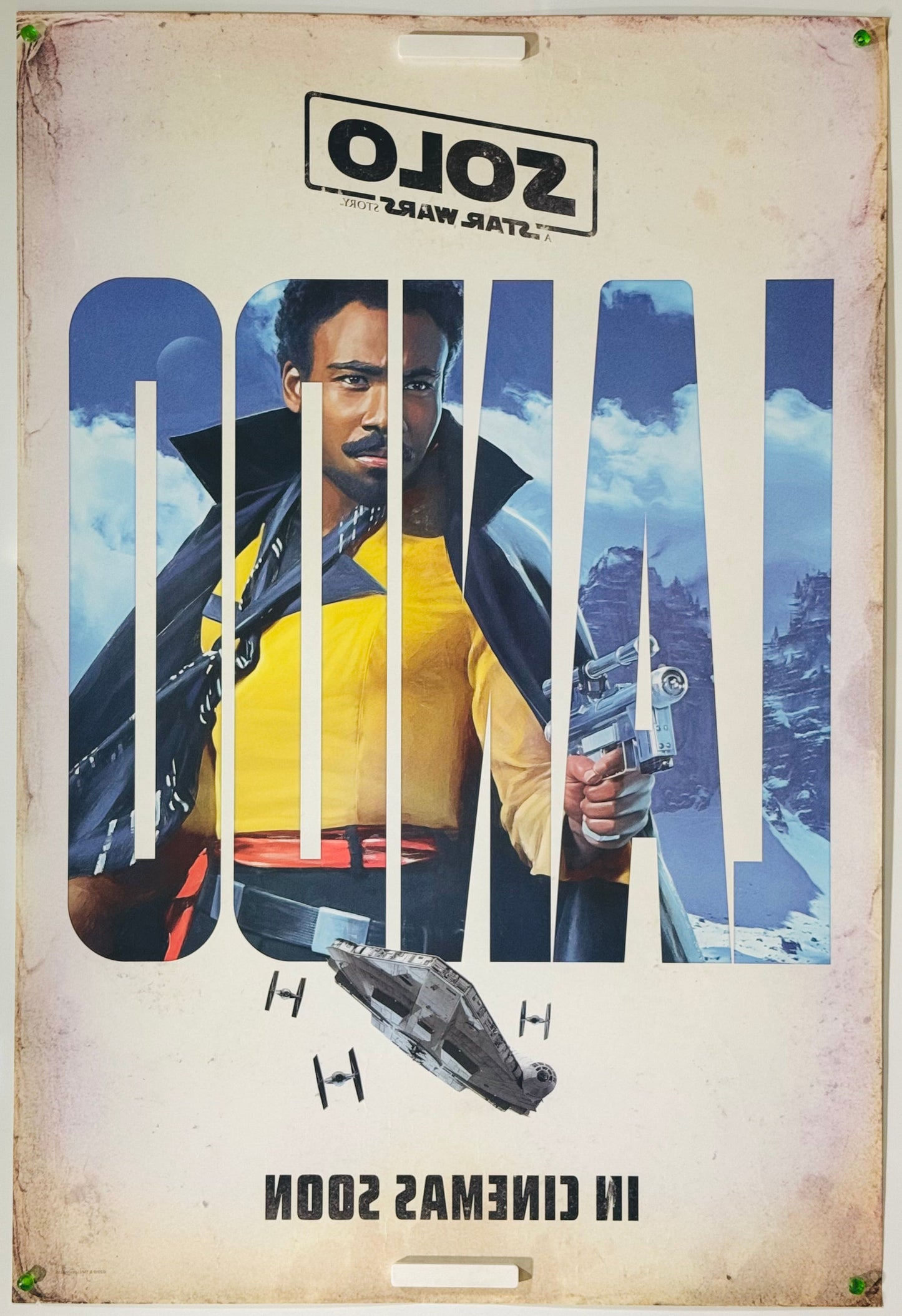 『ハン・ソロ スター・ウォーズ・ストーリー』 映画 ポスター アメリカ オリジナル [2048]