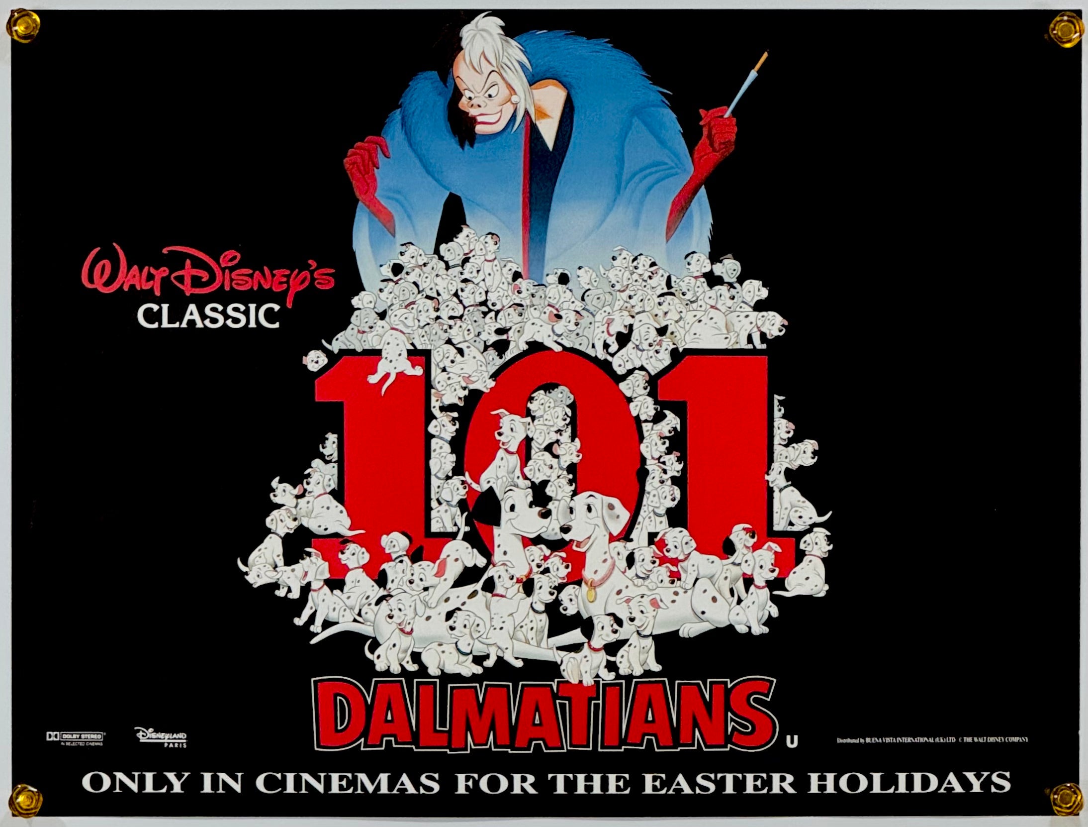 101匹わんちゃん』 海外アニメ イギリス - 海外版映画ポスター専門店