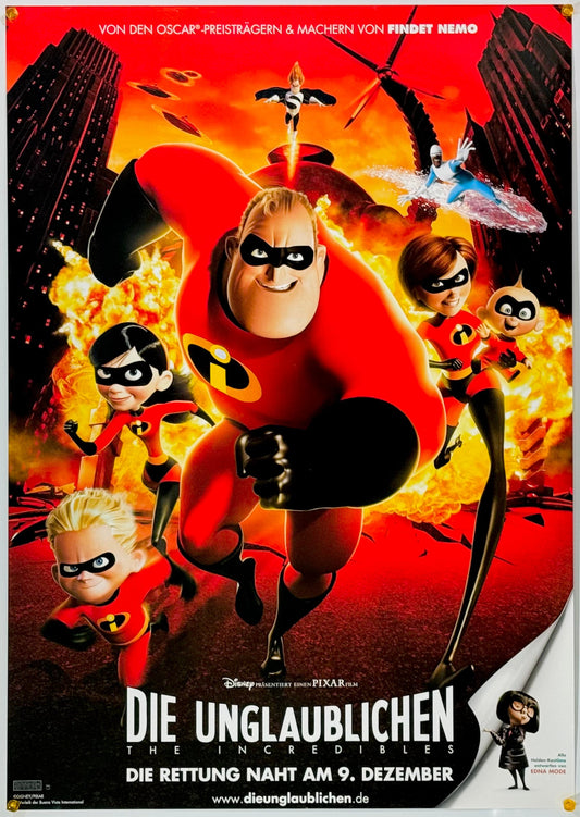 『Mr.インクレディブル』 映画 ポスター ドイツ オリジナル [2062]